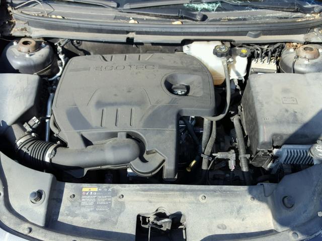 1G1ZC5E14BF180296 - 2011 CHEVROLET MALIBU 1LT GRAY photo 7