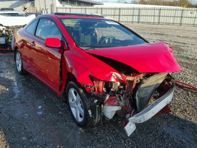 2HGFG11857H514479 - 2007 HONDA CIVIC EX RED photo 1