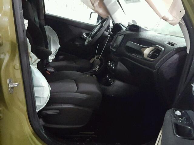 ZACCJBAT8FPB82497 - 2015 JEEP RENEGADE S 绿色 照片 5