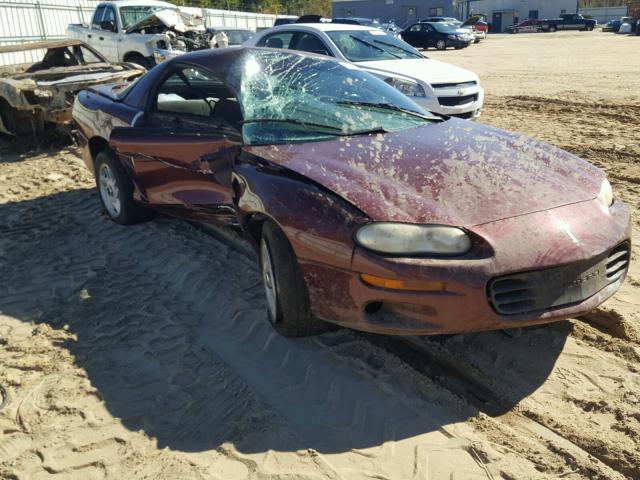 2G1FP22K612123763 - 2001 CHEVROLET CAMARO RED photo 1