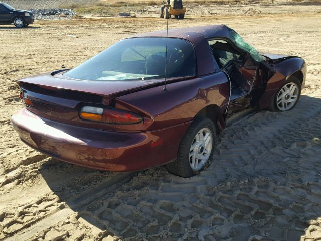 2G1FP22K612123763 - 2001 CHEVROLET CAMARO RED photo 4