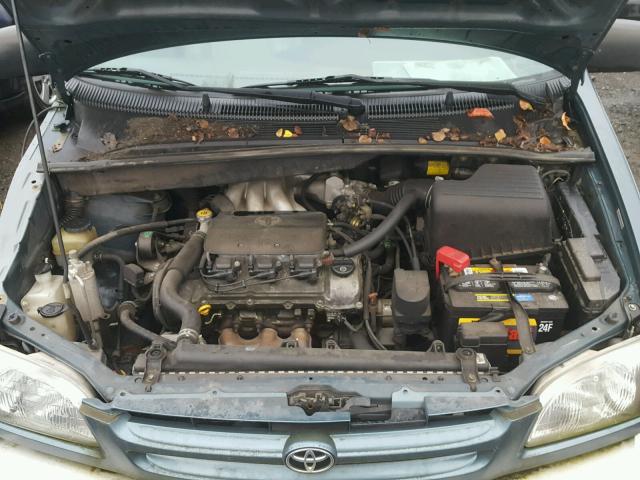 4T3ZF13C2YU318663 - 2000 TOYOTA SIENNA LE BLUE photo 7