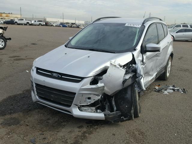 1FMCU0GX2FUA92391 - 2015 FORD ESCAPE SE GRAY photo 2