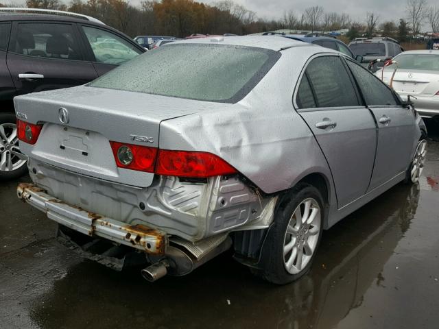 JH4CL96936C005570 - 2006 ACURA TSX SILVER photo 4