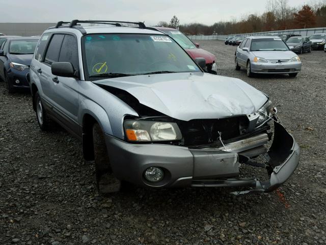 JF1SG65694H702089 - 2004 SUBARU FORESTER 2 SILVER photo 1