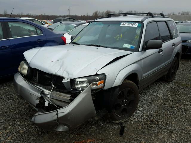 JF1SG65694H702089 - 2004 SUBARU FORESTER 2 SILVER photo 2