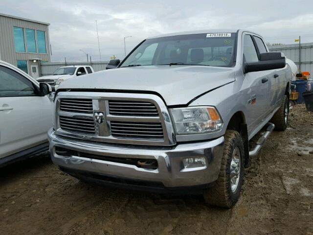 3C6TD5JT1CG232489 - 2012 DODGE RAM 2500 S SILVER photo 2