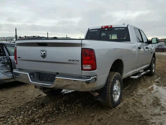 3C6TD5JT1CG232489 - 2012 DODGE RAM 2500 S SILVER photo 4