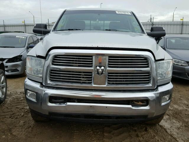 3C6TD5JT1CG232489 - 2012 DODGE RAM 2500 S SILVER photo 9