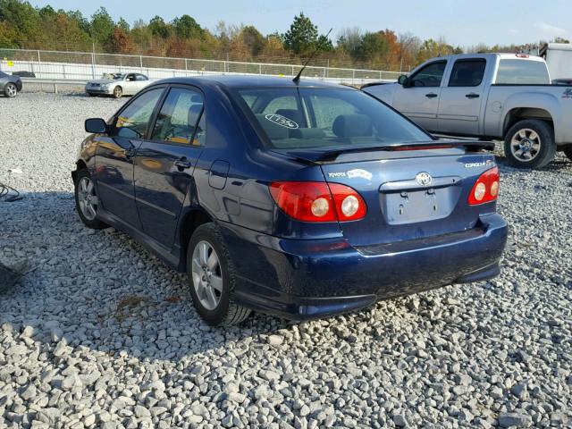 1NXBR32E45Z526961 - 2005 TOYOTA COROLLA CE BLUE photo 3