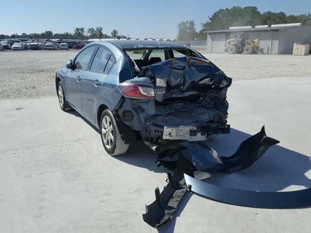 JM1BL1SG6A1167586 - 2010 MAZDA 3 I GREEN photo 3