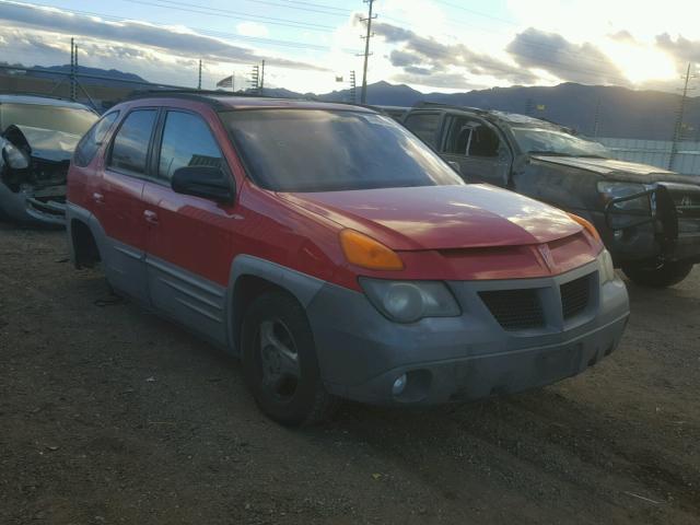 3G7DA03E21S511482 - 2001 PONTIAC AZTEK RED photo 1