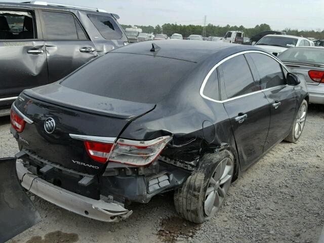 1G4PR5SK5E4183665 - 2014 BUICK VERANO CON BLACK photo 4