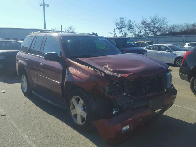 1GNDT33S492101168 - 2009 CHEVROLET TRAILBLAZE BURGUNDY photo 1