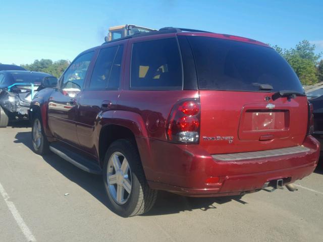 1GNDT33S492101168 - 2009 CHEVROLET TRAILBLAZE BURGUNDY photo 3