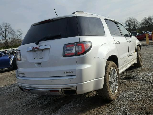 1GKKVTKD3GJ297186 - 2016 GMC ACADIA DEN WHITE photo 4