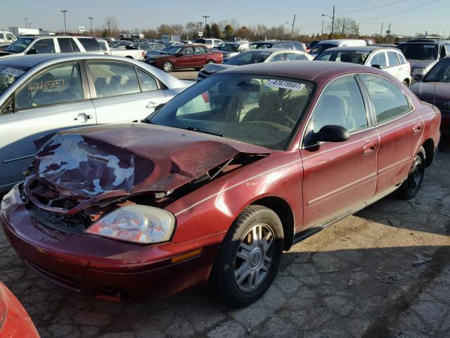 1MEFM50255A602681 - 2005 MERCURY SABLE GS RED photo 2