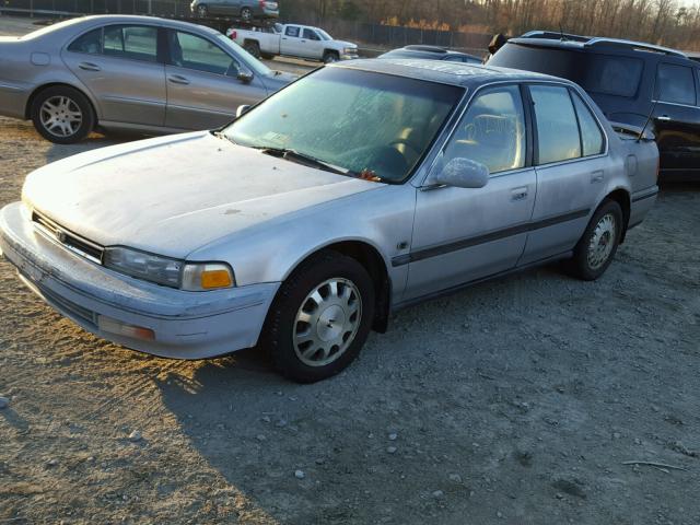 1HGCB7678PA019244 - 1993 HONDA ACCORD EX SILVER photo 2