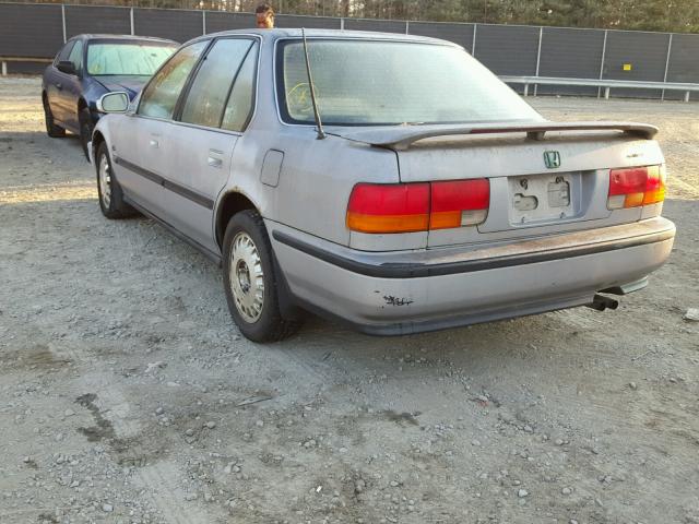 1HGCB7678PA019244 - 1993 HONDA ACCORD EX SILVER photo 3