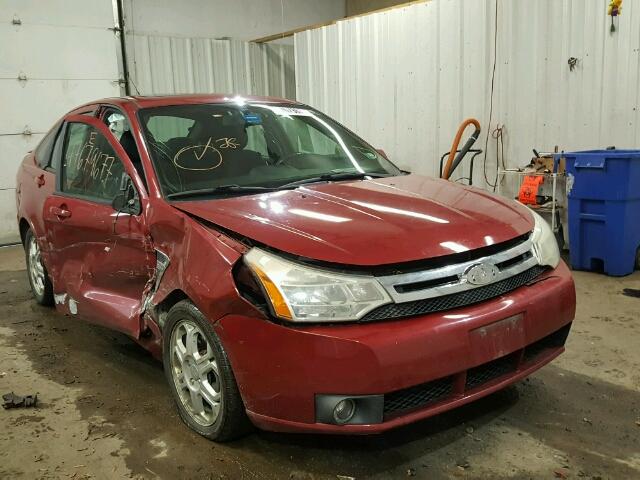 1FAHP36N59W242298 - 2009 FORD FOCUS SES RED photo 1