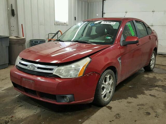 1FAHP36N59W242298 - 2009 FORD FOCUS SES RED photo 2