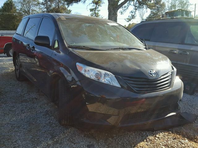 5TDZK3DC5ES505172 - 2014 TOYOTA SIENNA BAS BLACK photo 1