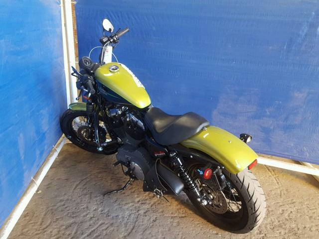 1HD1CZ310BC441910 - 2011 HARLEY-DAVIDSON XL1200 N GREEN photo 3