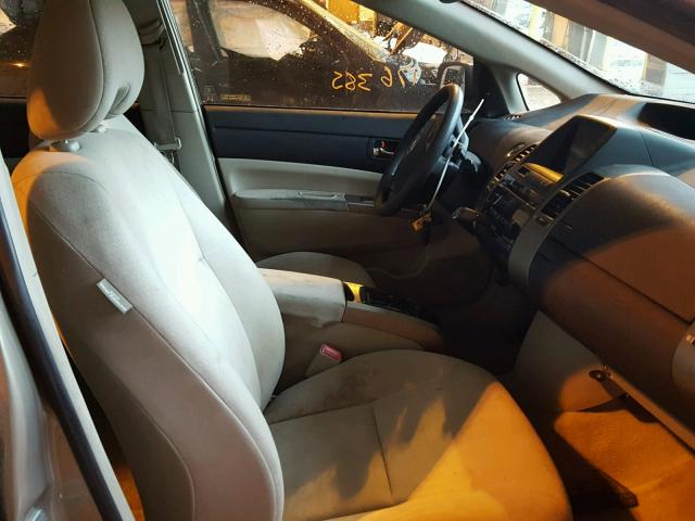 JTDKB20U073232415 - 2007 TOYOTA PRIUS 棕色 照片 5