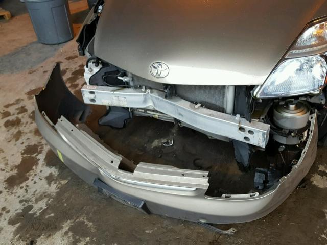 JTDKB20U073232415 - 2007 TOYOTA PRIUS 棕色 照片 9