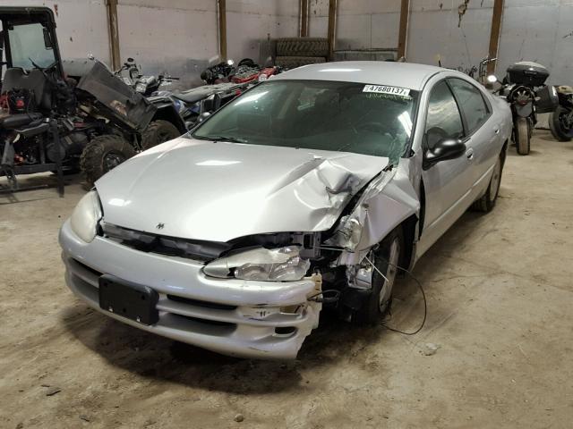 2B3HD46R74H648782 - 2004 DODGE INTREPID S SILVER photo 2