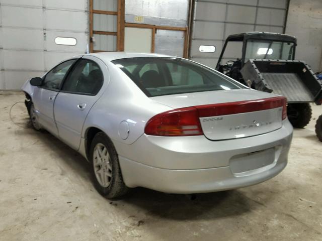 2B3HD46R74H648782 - 2004 DODGE INTREPID S SILVER photo 3