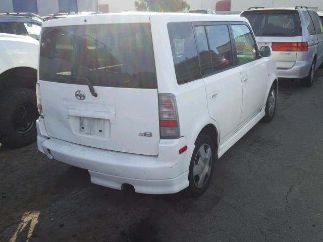 JTLKT324354029207 - 2005 TOYOTA SCION XB თეთრი ფოტო 4