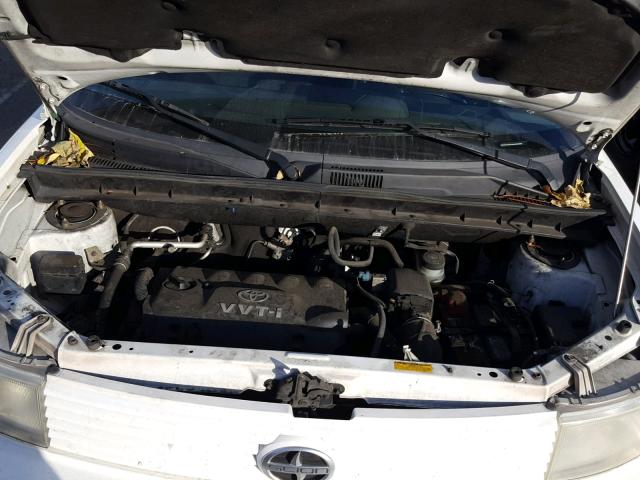 JTLKT324354029207 - 2005 TOYOTA SCION XB თეთრი ფოტო 7