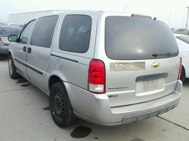 1GNDV23W38D103231 - 2008 CHEVROLET UPLANDER L SILVER photo 3