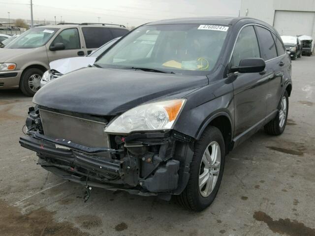 JHLRE4H50BC032628 - 2011 HONDA CR-V EX შავი ფოტო 2