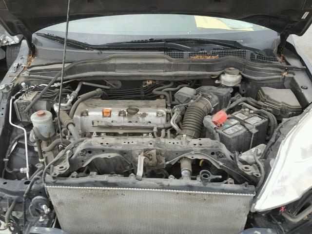 JHLRE4H50BC032628 - 2011 HONDA CR-V EX შავი ფოტო 7