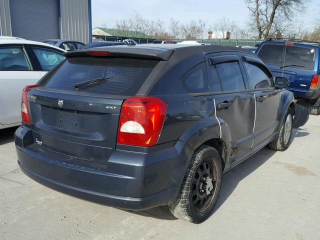 1B3HB48B77D589949 - 2007 DODGE CALIBER SX BLUE photo 4