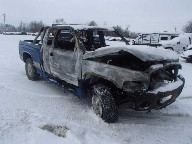 3B7HF13Z01G233021 - 2001 DODGE RAM 1500 BLUE photo 1