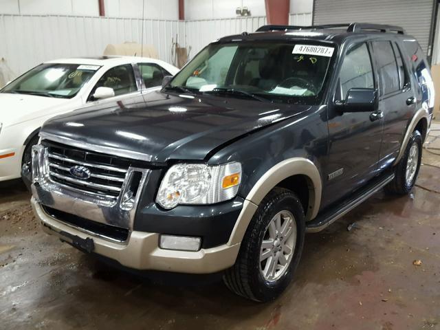 1FMEU7EEXAUA42768 - 2010 FORD EXPLORER E BLUE photo 2