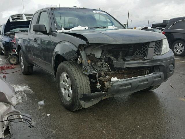 1N6BD0CT6DN715714 - 2013 NISSAN FRONTIER S CHARCOAL photo 1