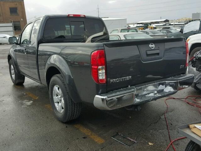 1N6BD0CT6DN715714 - 2013 NISSAN FRONTIER S CHARCOAL photo 3