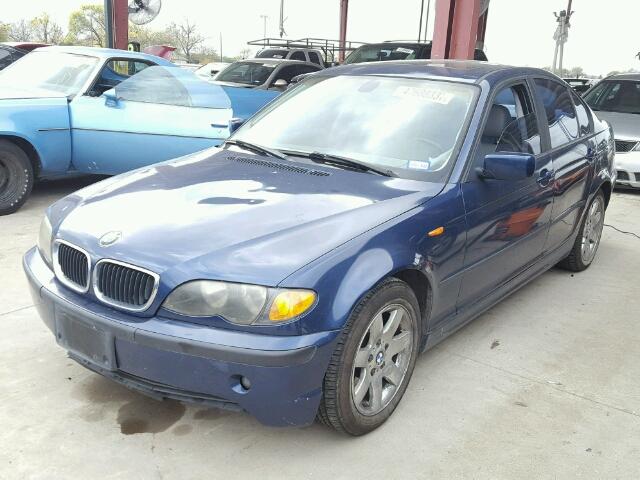 WBAET37493NJ35439 - 2003 BMW 325 I BLUE photo 2