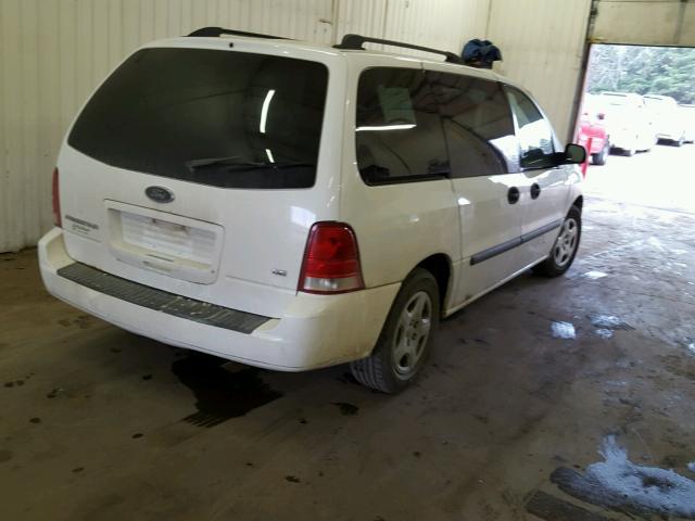 2FMZA51626BA06292 - 2006 FORD FREESTAR S WHITE photo 4