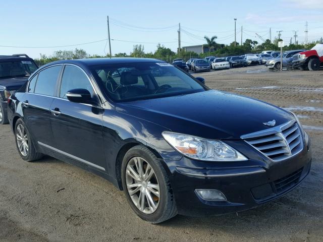 KMHGC4DF5BU140502 - 2011 HYUNDAI GENESIS 4. BLACK photo 1