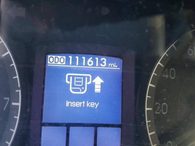 KMHGC4DF5BU140502 - 2011 HYUNDAI GENESIS 4. BLACK photo 8