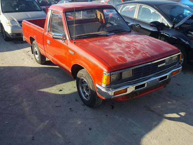 1N6ND01S9GC357693 - 1986 NISSAN 720 RED photo 1