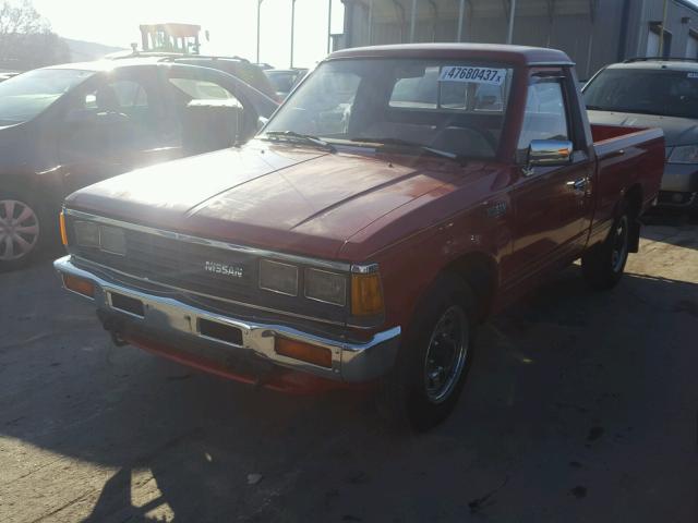 1N6ND01S9GC357693 - 1986 NISSAN 720 RED photo 2