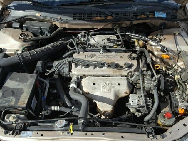 1HGCG56601A144548 - 2001 HONDA ACCORD EX BEIGE photo 7