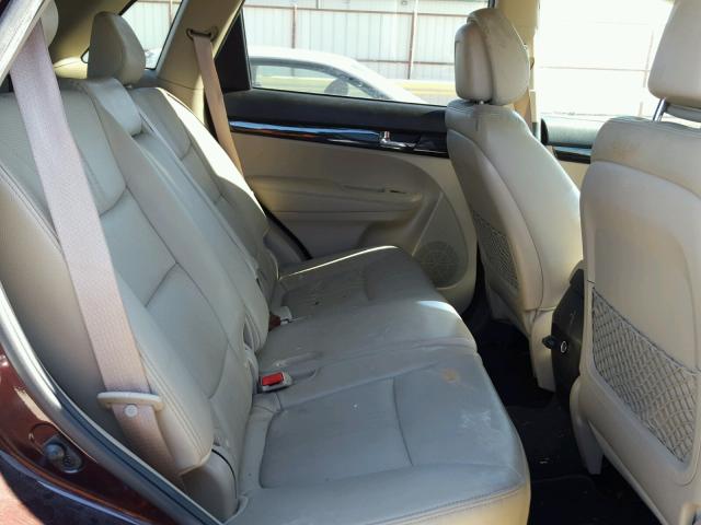 5XYKU3A12BG151439 - 2011 KIA SORENTO EX Tünd qırmızı foto 6