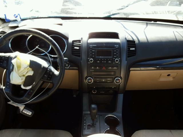 5XYKU3A12BG151439 - 2011 KIA SORENTO EX Tünd qırmızı foto 9